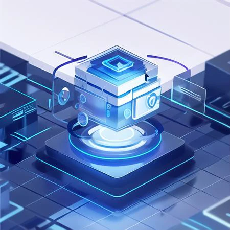 best quality, many details,4k,blender,octane render,C4D,transparent glass texture,DDicon,blue|purple, frosted glass, transparent technology sense, industrial design,dark gradient background,studio lighting, sunshine,flat, minimal,quasi-object,axisymmetric,Data, cylinder,cube,camera,tiktok,