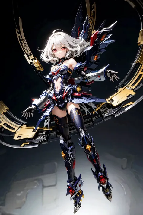 mecha holding weapon 机甲