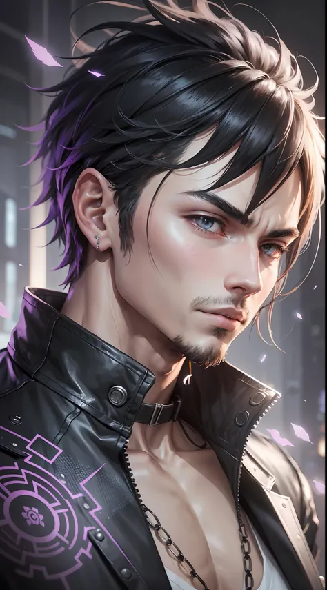 动漫男主角. 神秘莫测 (Mysterious and enigmatic)
. 独具匠心 (Unique and original)
. 不拘一格 (Unconventional and non-conformist)
. 抱负远大 (Ambitious and visionary)
. 风度翩翩 (Sophisticated and refined)
. 气度不凡 (Impressive and imposing)
. 冷静克制 (Calm and composed)
. 不苟言笑 (Serious and reserved)
. 沉默寡言 (Silent and reserved)