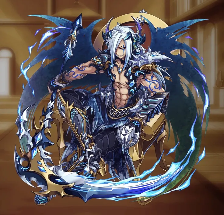 ookami,blue