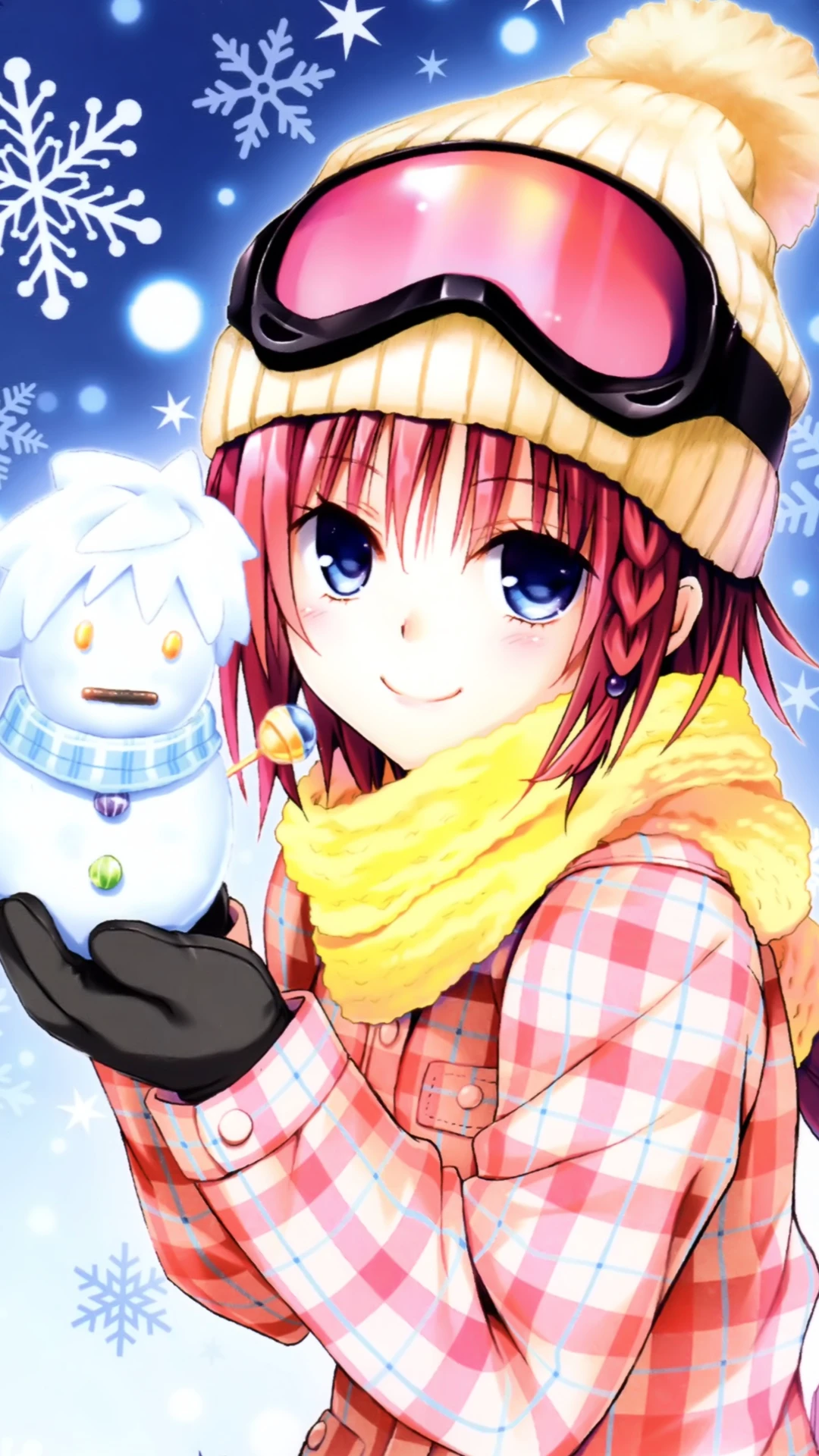 1girl, solo, best quality, sakura miko, white shirt, hat, black thighhighs, garter straps, plaid skirt, pink hair, green eyes, ahoge, low twintail, huge breasts, sleeveless, hair ornament, outdoors, city background, smile, open mouth, cowboy shot, <lora:Yabuki_V1.0:0.7>