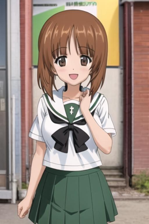 Miho Nishizumi - Girls und Panzer v1.0