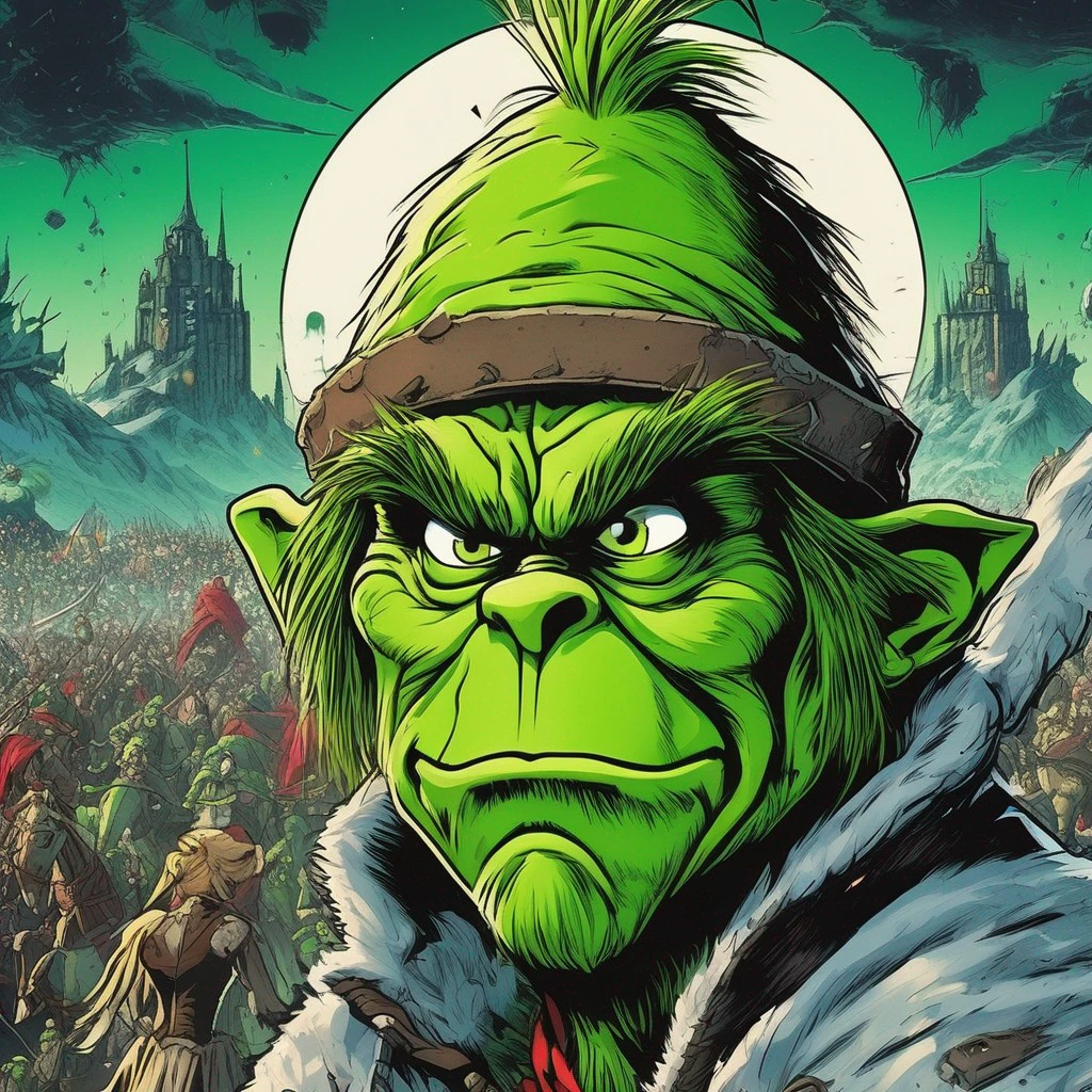 (1116) Today's challenge theme: Grinch
