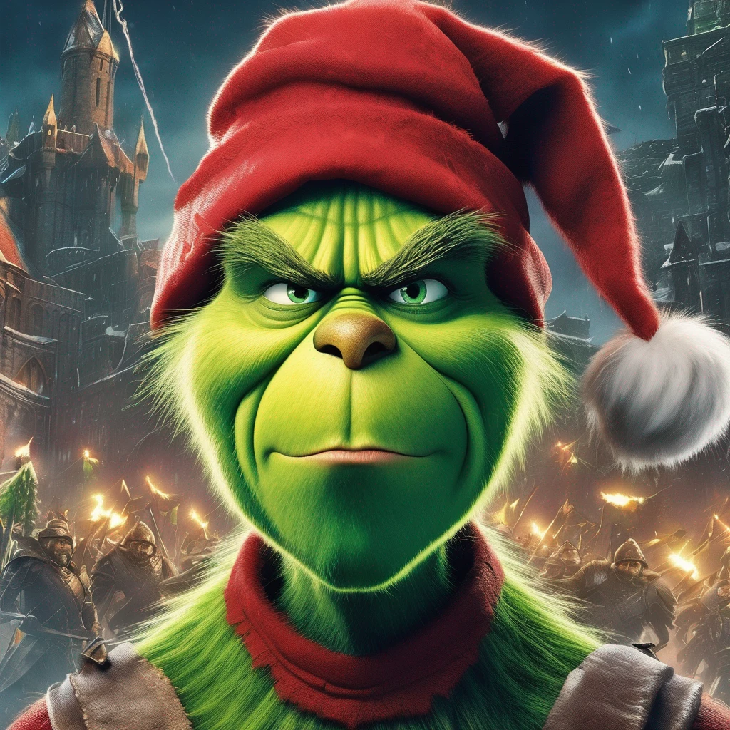 (1116) Today's challenge theme: Grinch
