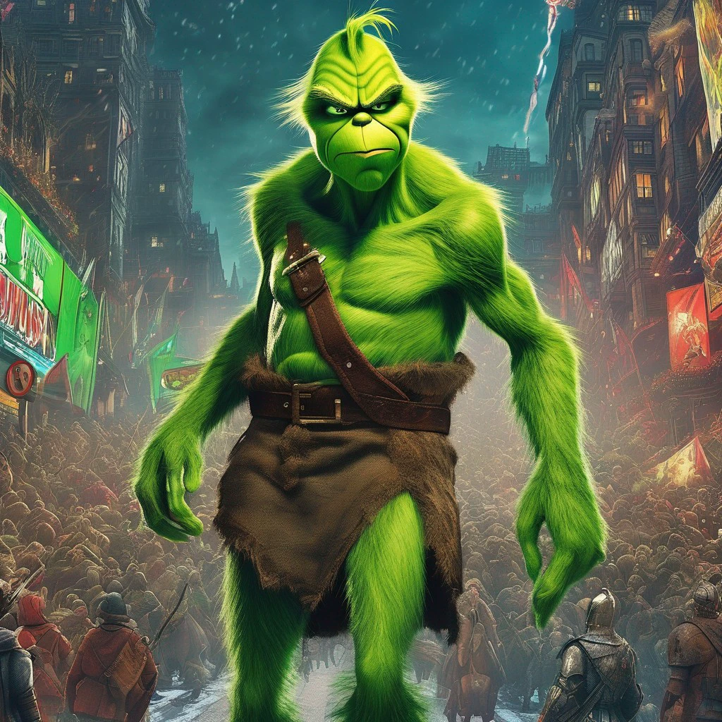 (1116) Today's challenge theme: Grinch