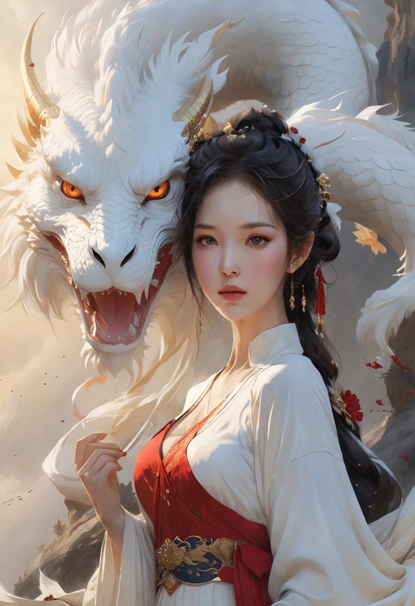 少女与龙