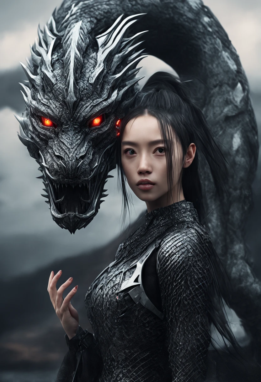 少女与龙