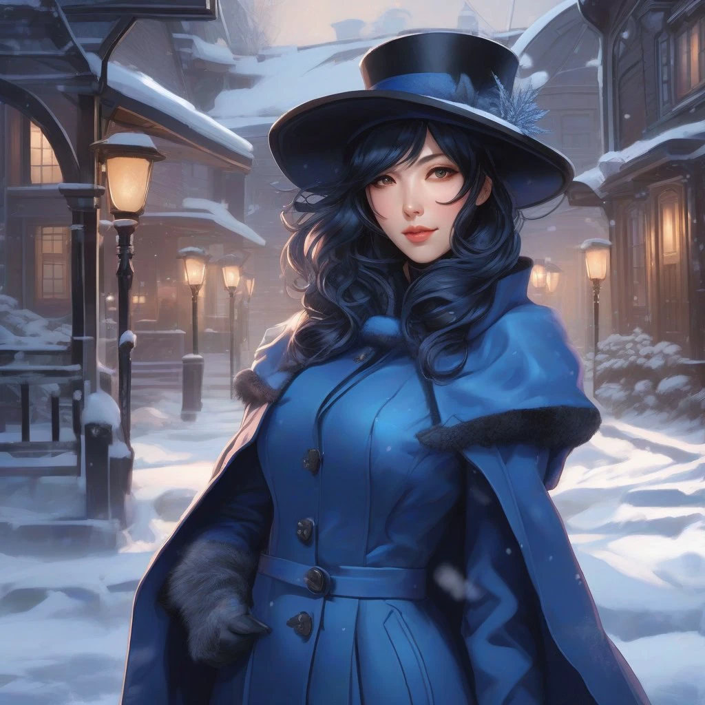 woman in hat