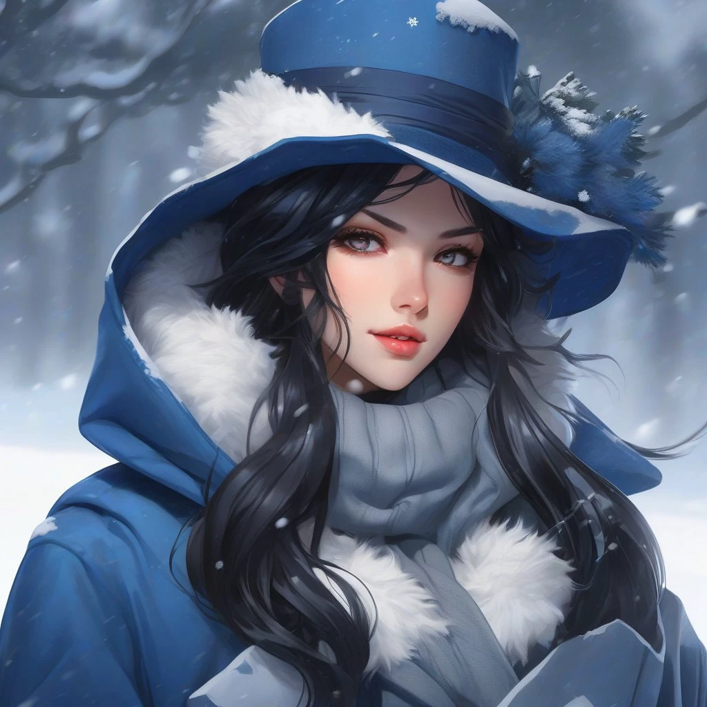 woman in hat