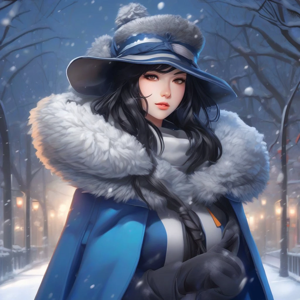 woman in hat