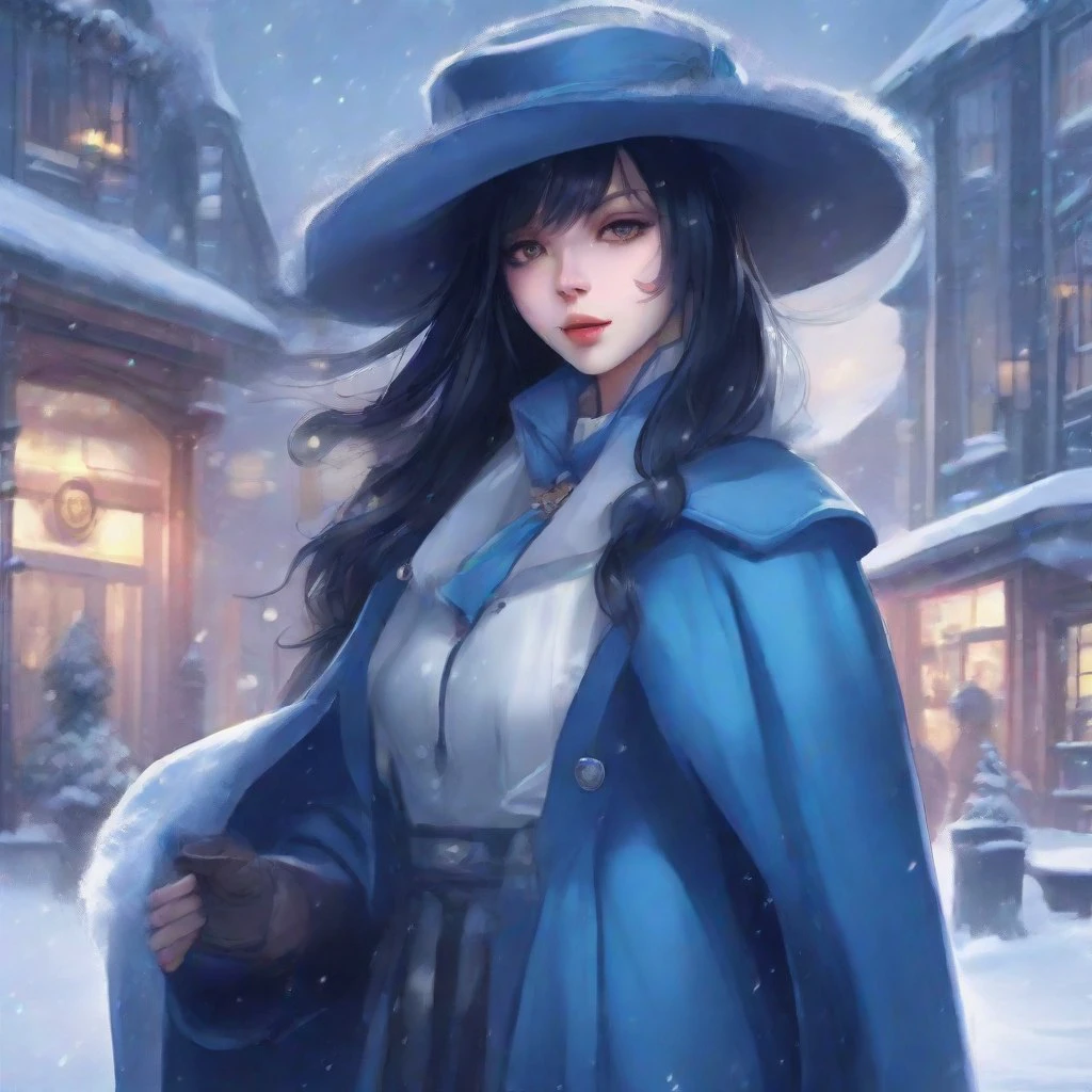 woman in hat