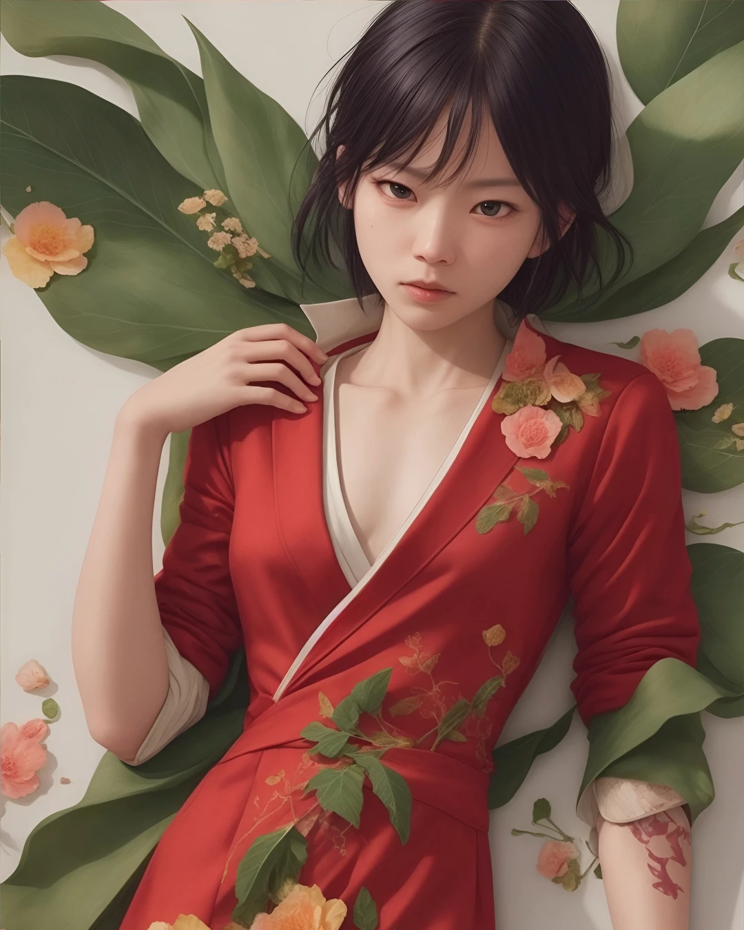portrait and botanical art