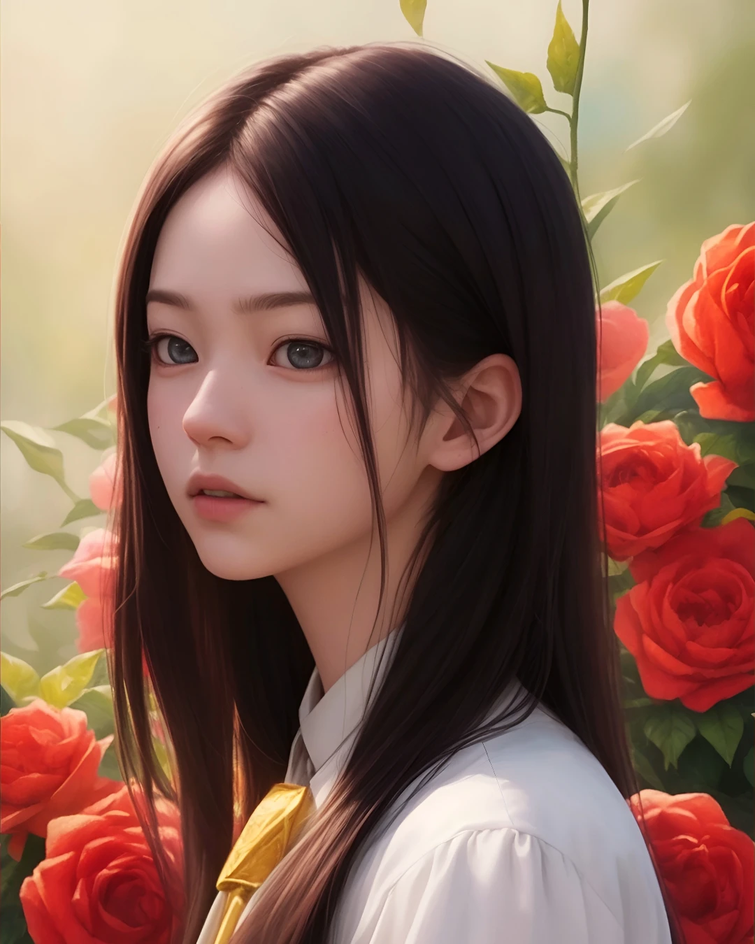 portrait and botanical art