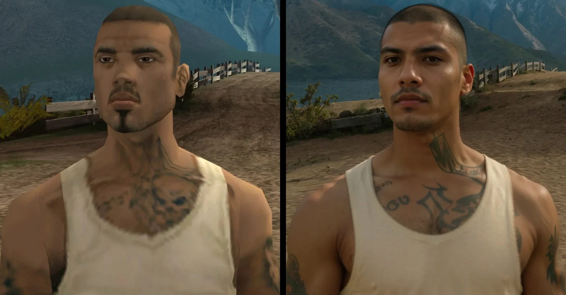 Characters from GTA San Andreas in real life