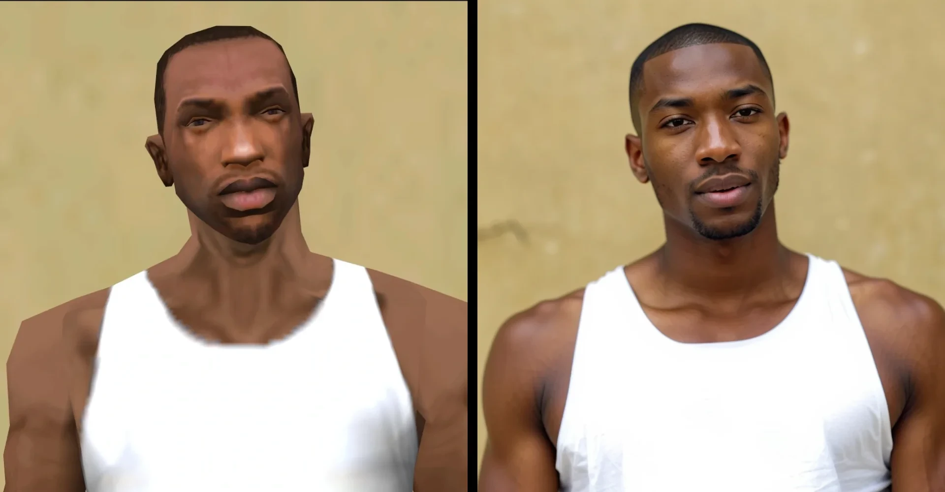 Characters from GTA San Andreas in real life