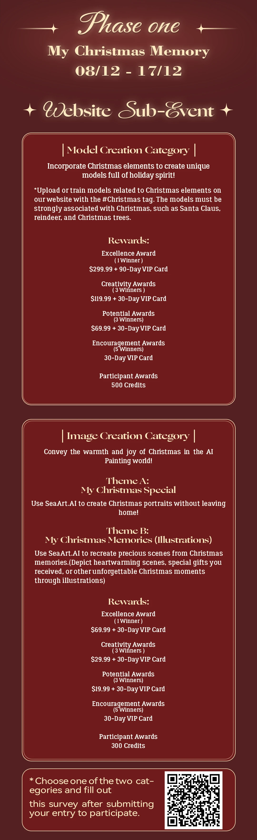 Christmas 2023 Event - SeaArt Winter Inspiration Season