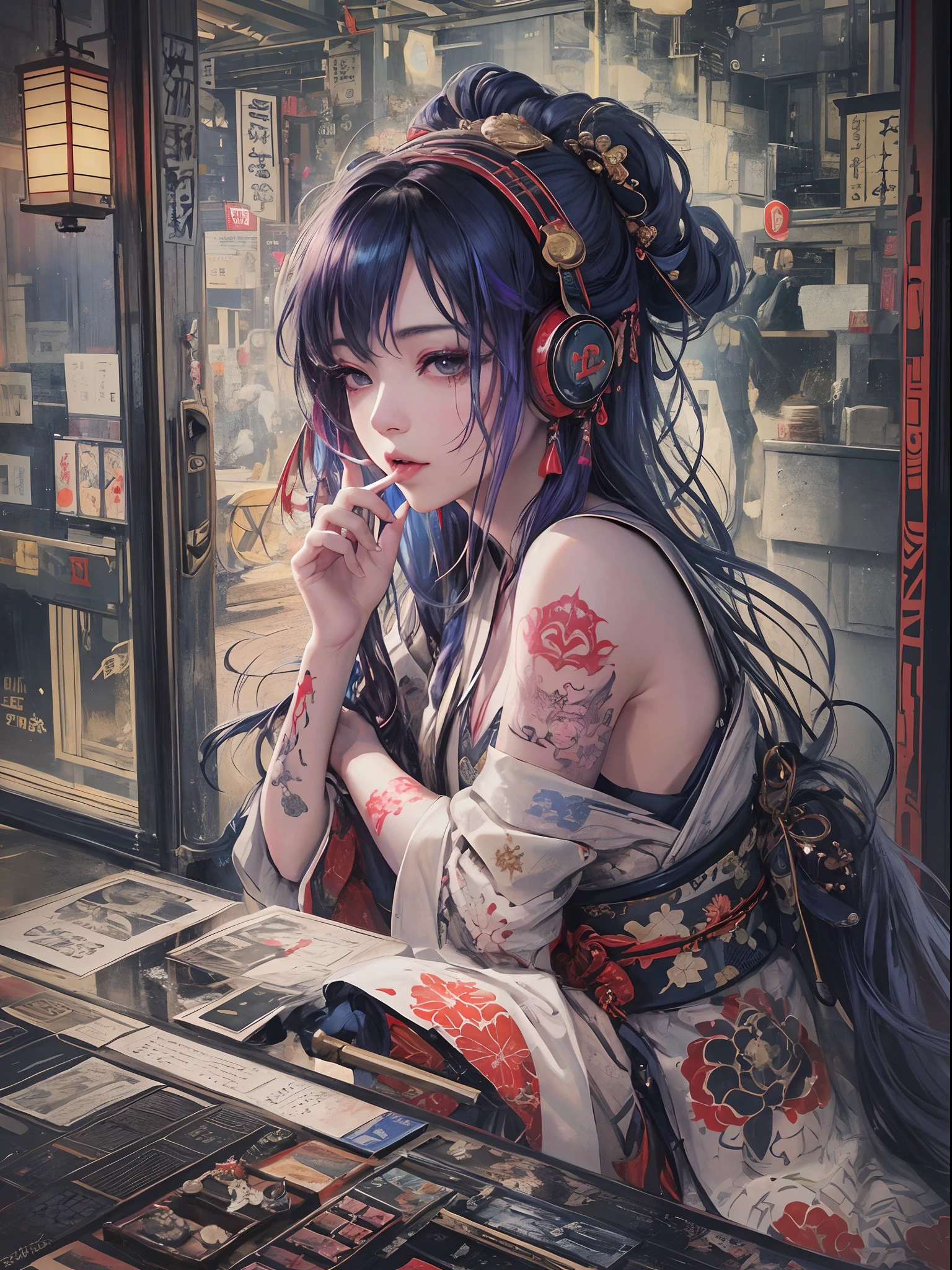 neo oriental girl