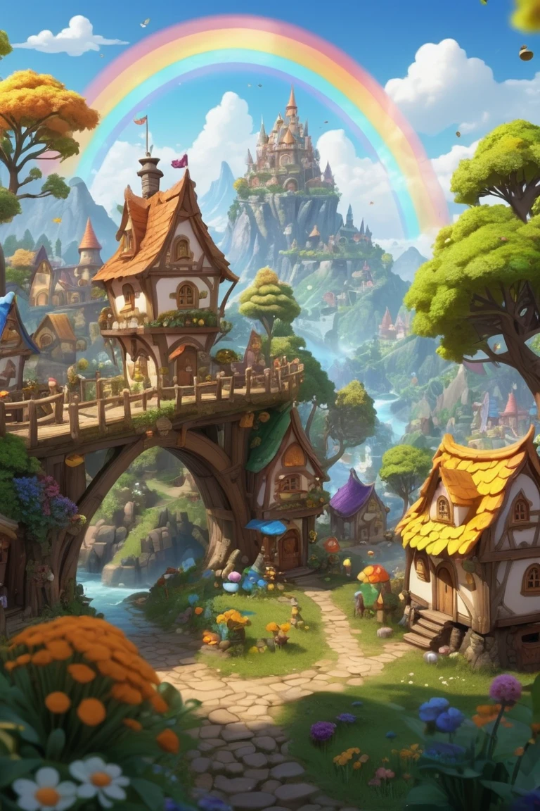 Fairy Village/童话村/童話の村