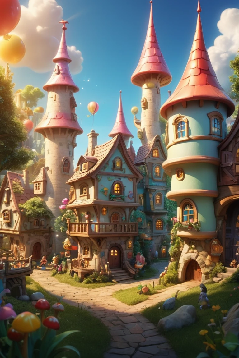 Fairy Village/童话村/童話の村