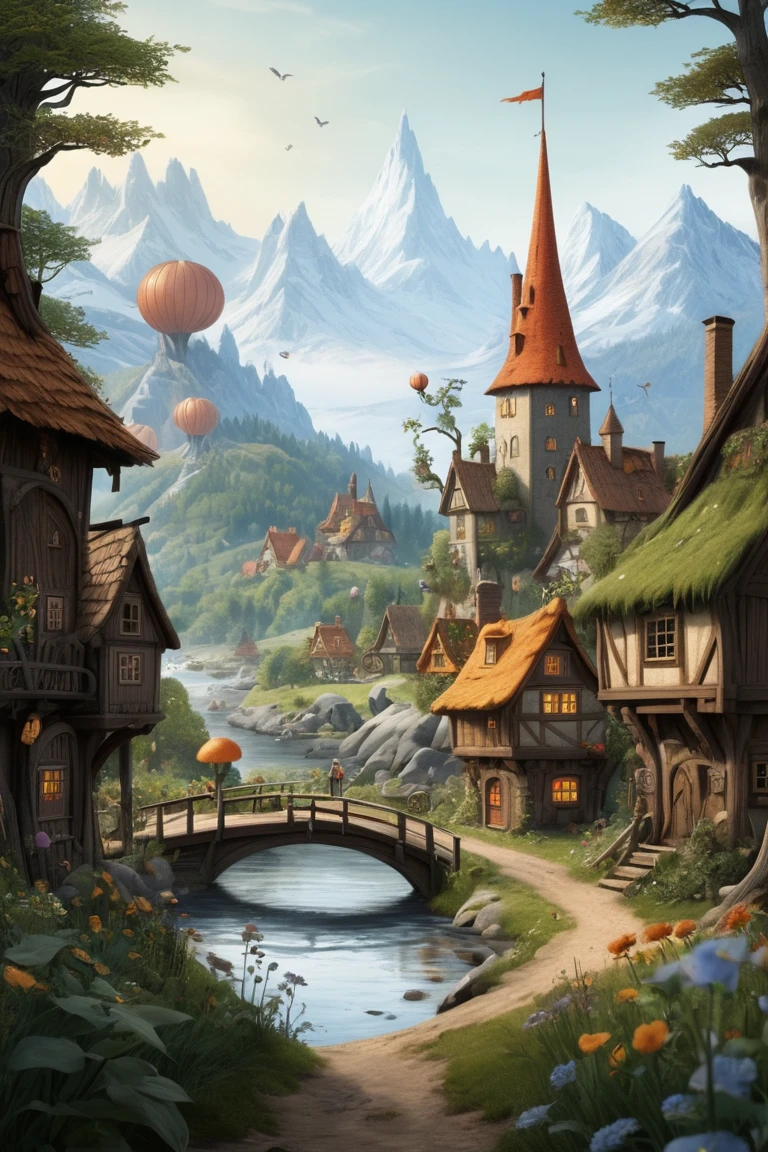 Fairy Village/童话村/童話の村