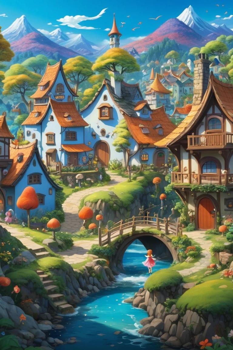 Fairy Village/童话村/童話の村