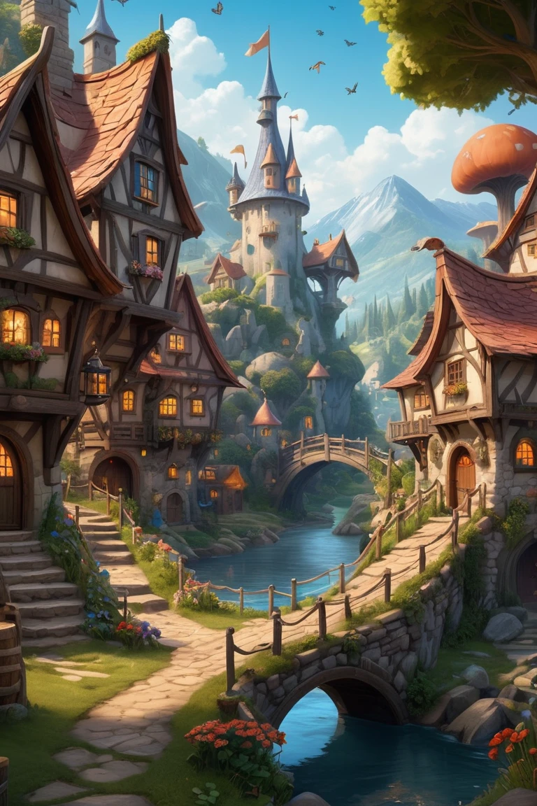 Fairy Village/童话村/童話の村