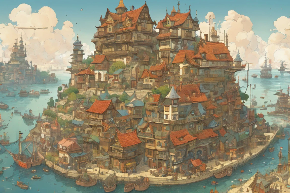Fairy Village/童话村/童話の村