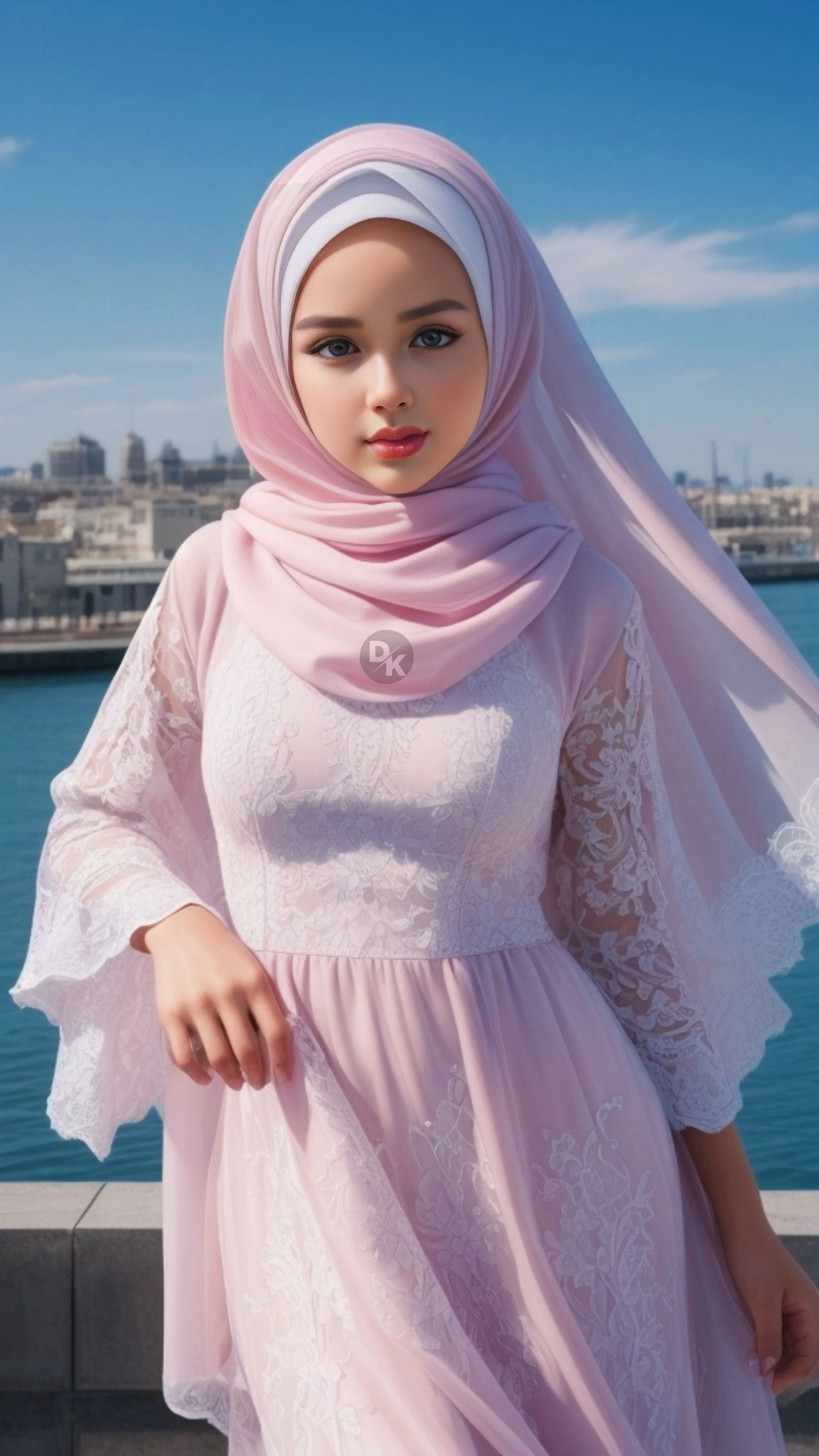 Embracing the beauty of modesty with every thread of my hijab.