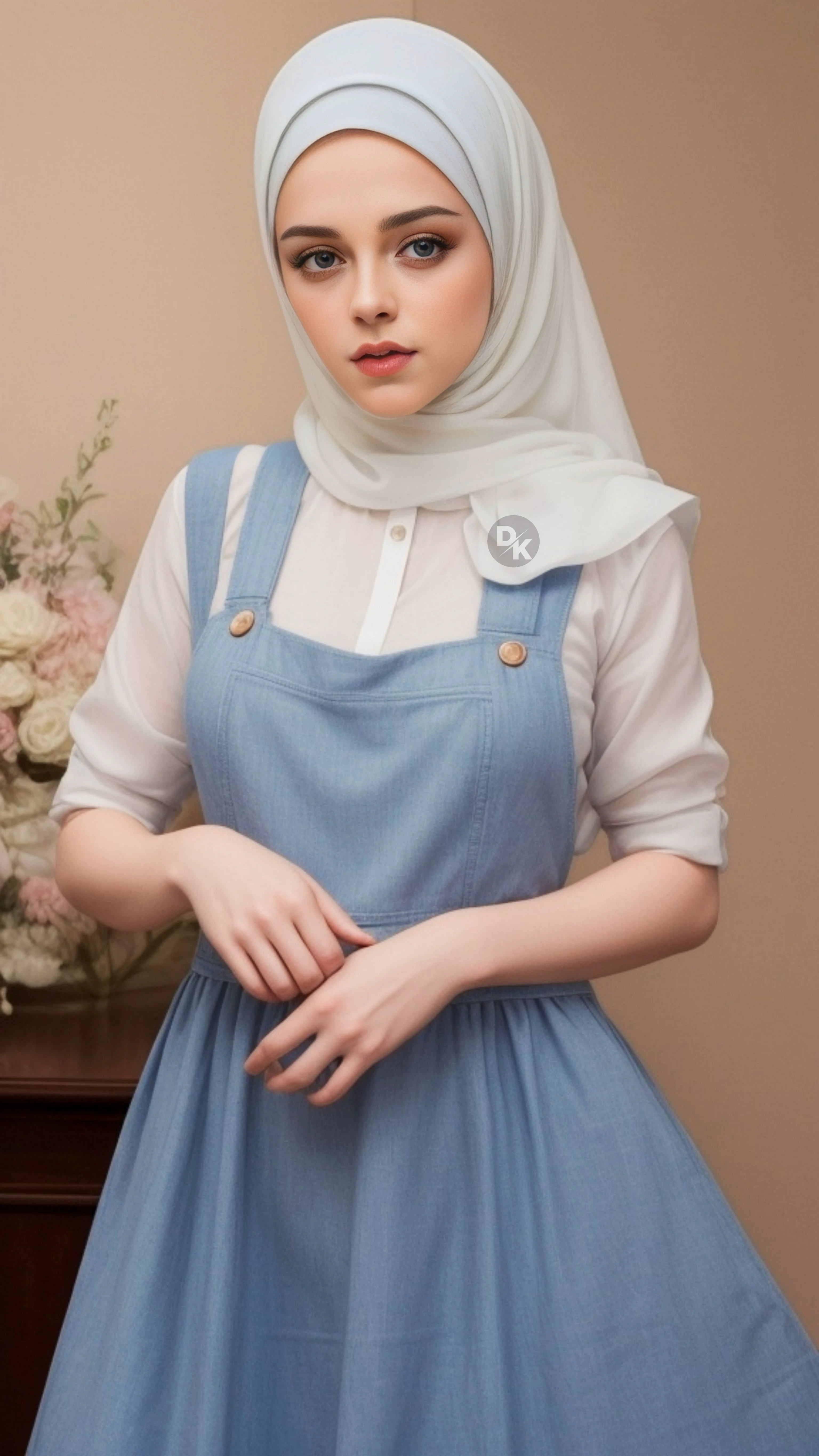Embracing the beauty of modesty with every thread of my hijab.