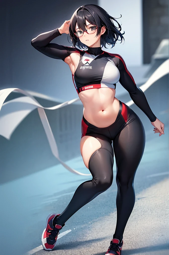 眼鏡女子