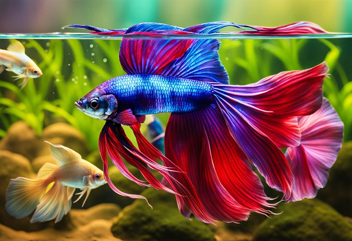 Siamese fighting fish