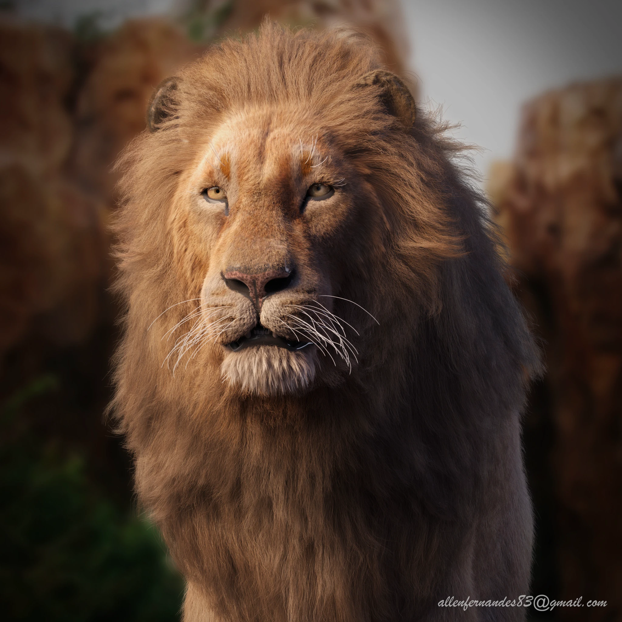 Lion Artwork