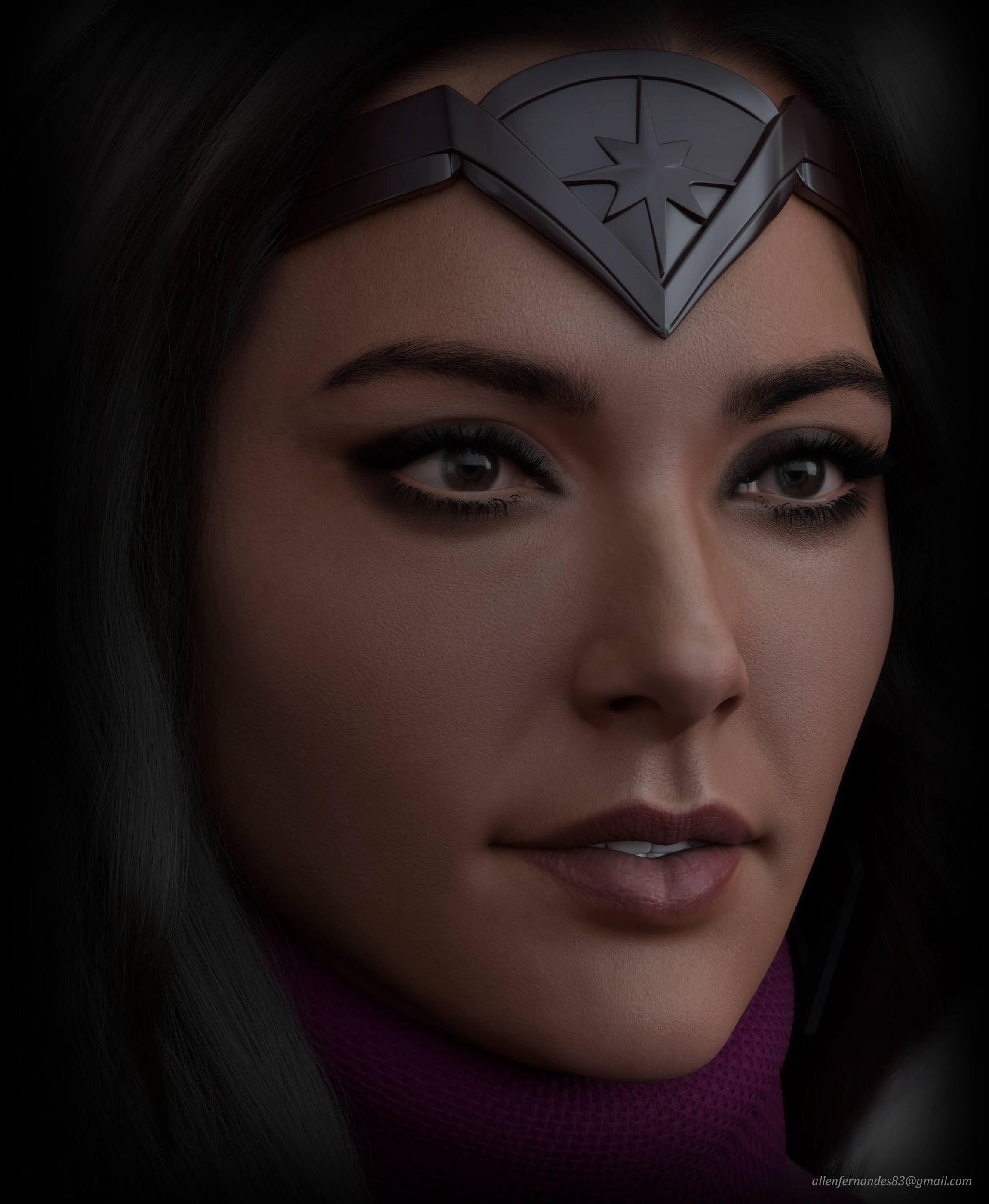 Gal Gadot 3d model