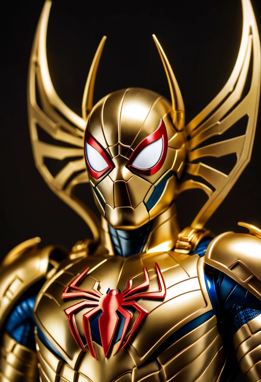 Spider man golden armor