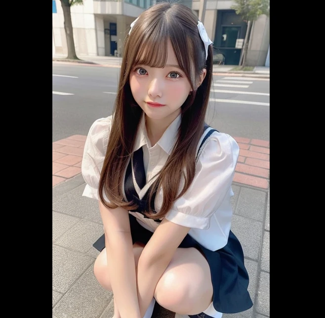 清楚系美少女