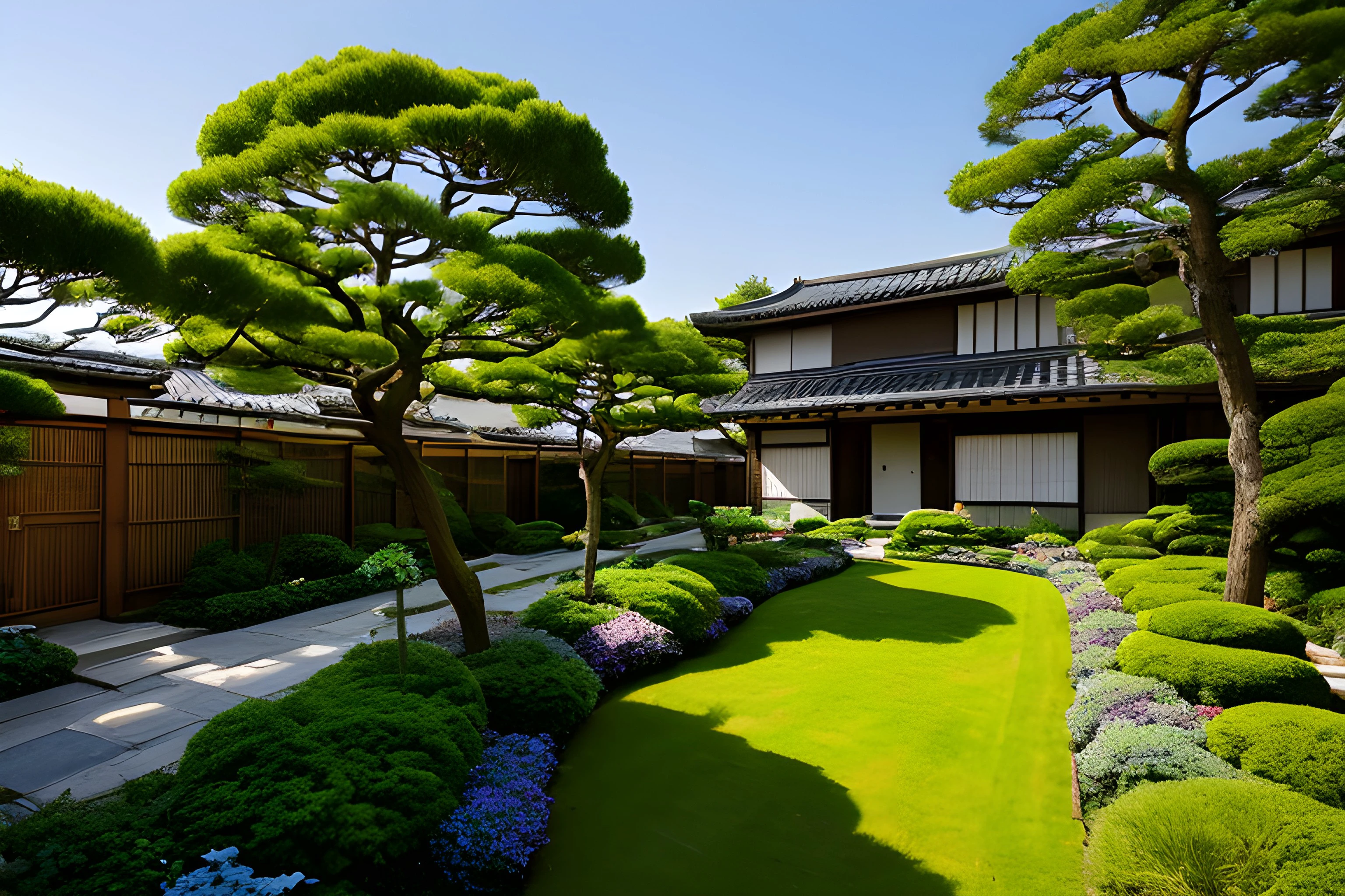 Japanese Courtyard Garden
