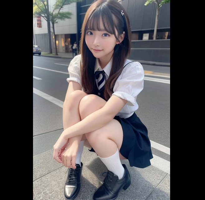 清楚系美少女