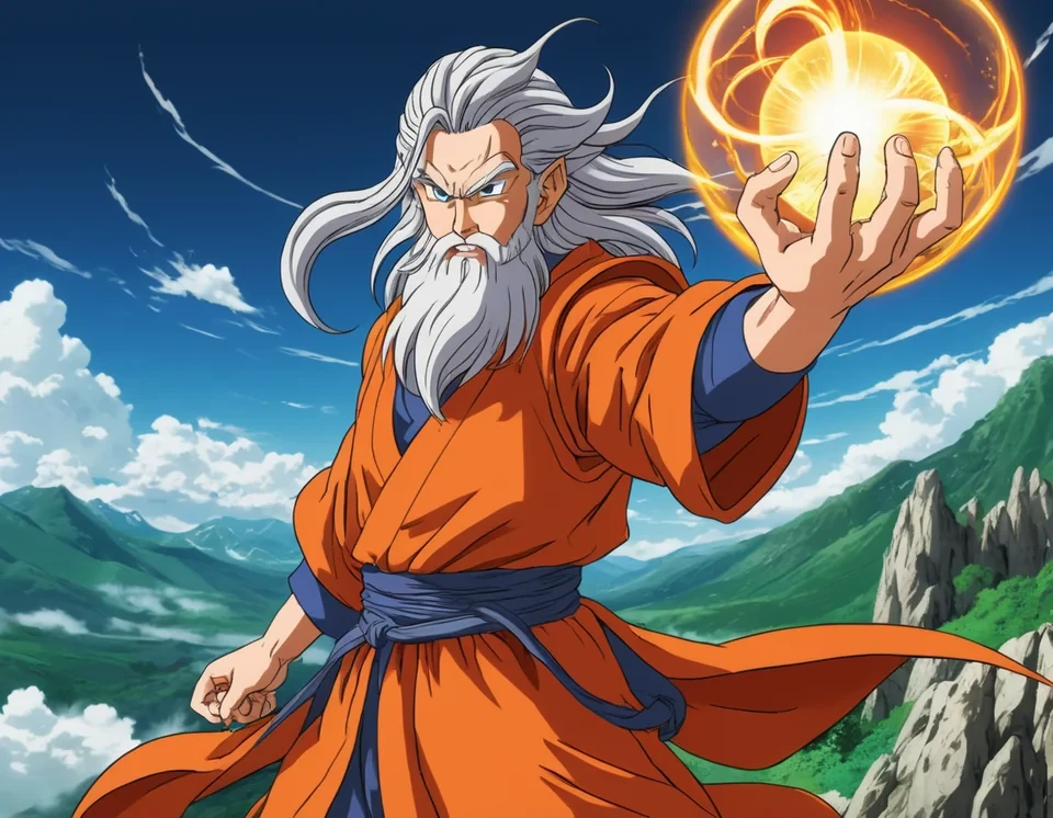 Lord of The Rings but it's Dragonball