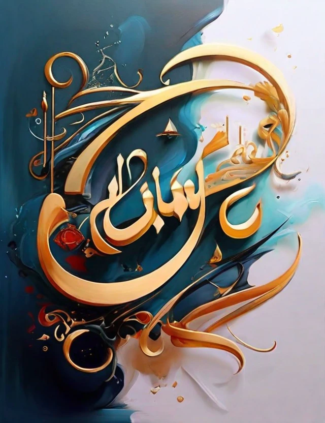 Simple cool calligraphy
