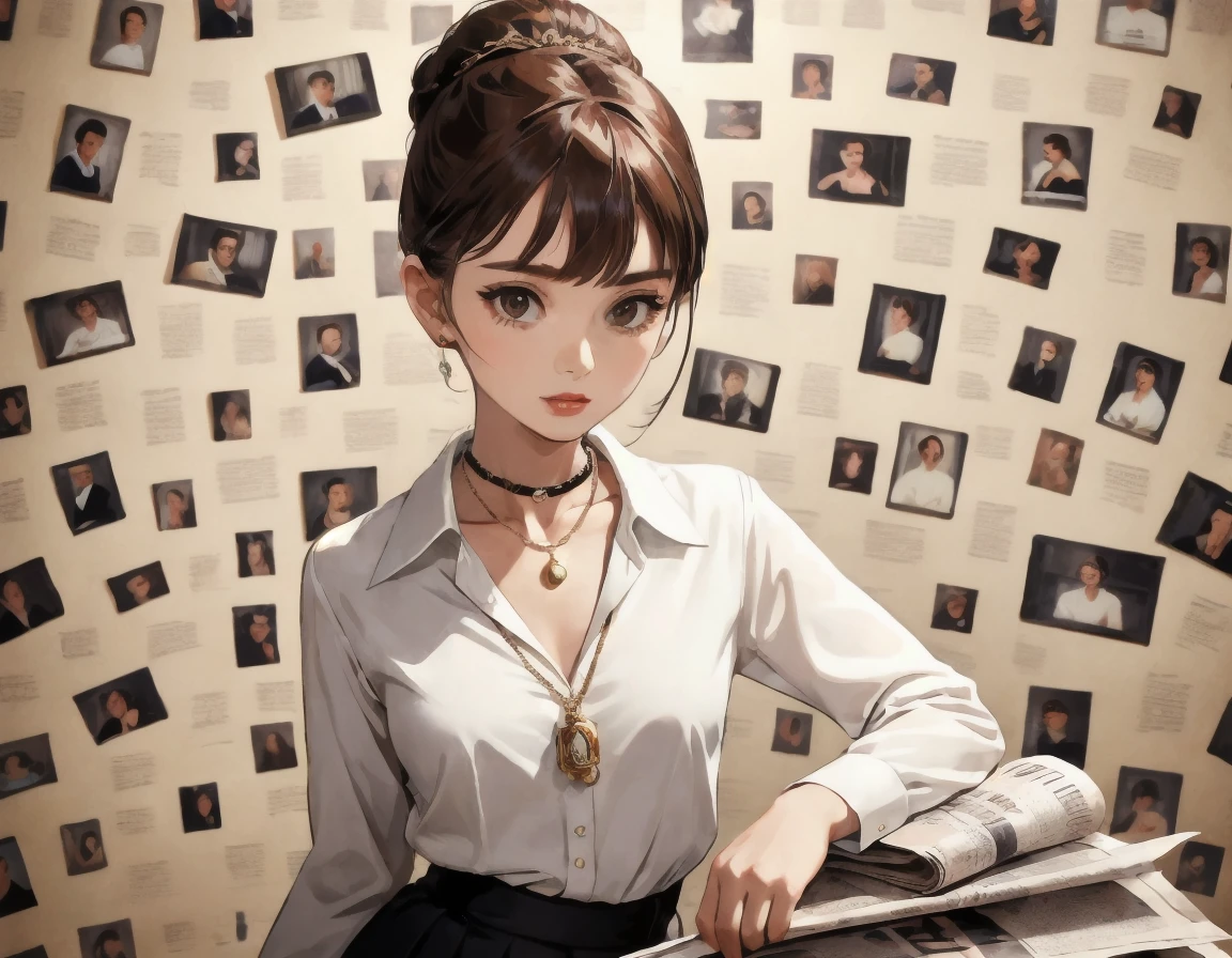 Audrey Hepburn知性美的海报墙-奥黛丽赫本