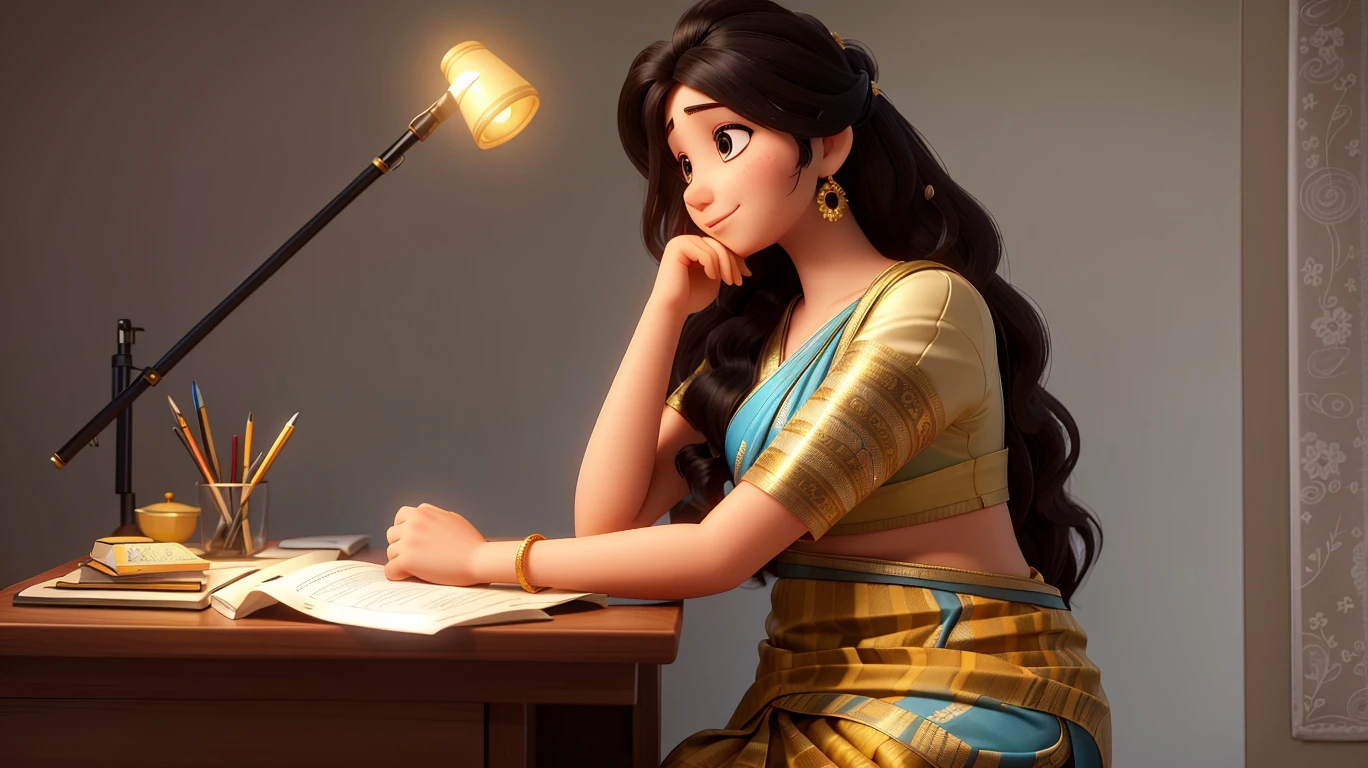 3d animate girl