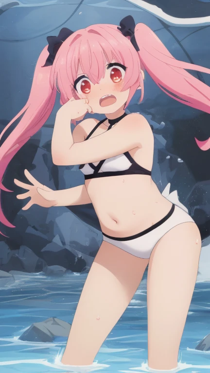 Cute pink twintail swimsuit collection