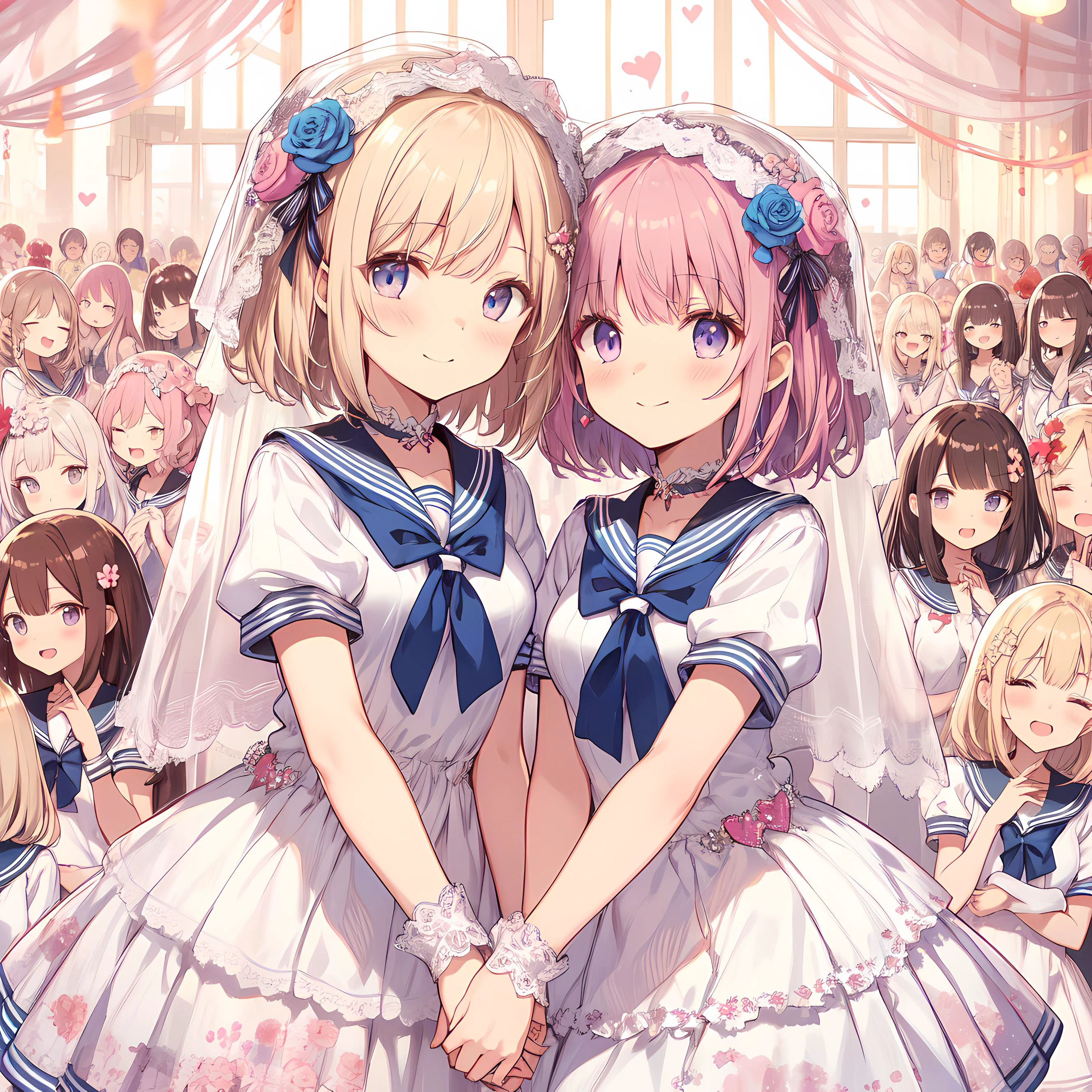 レズビアンカップル