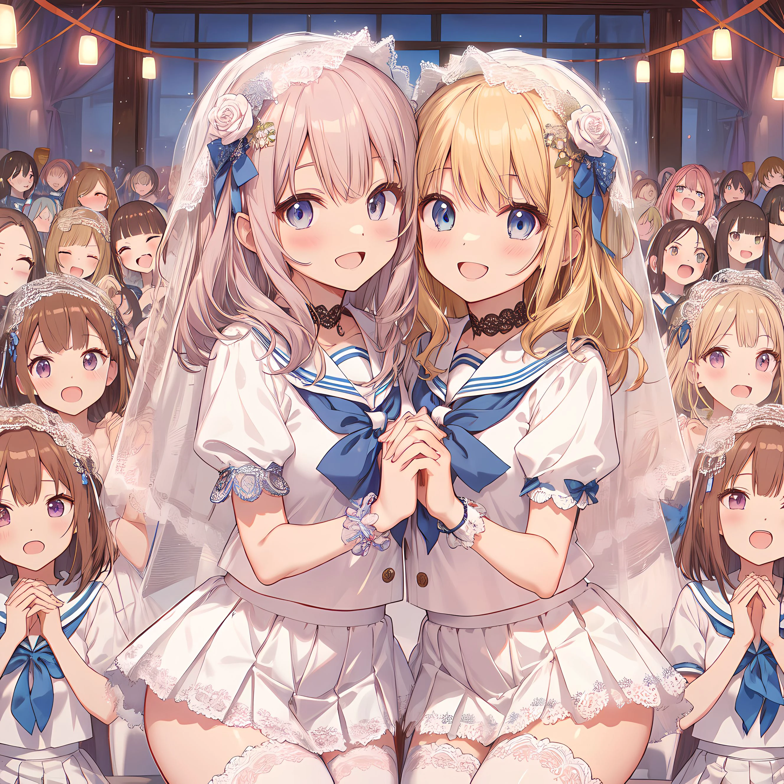 レズビアンカップル