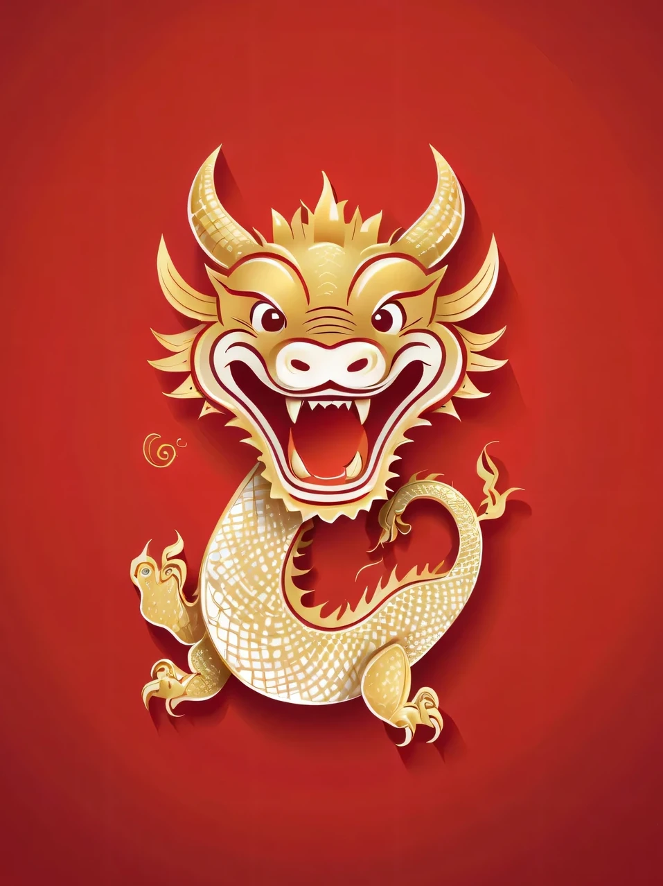 “龙行大运”微信红包--封面（一）
