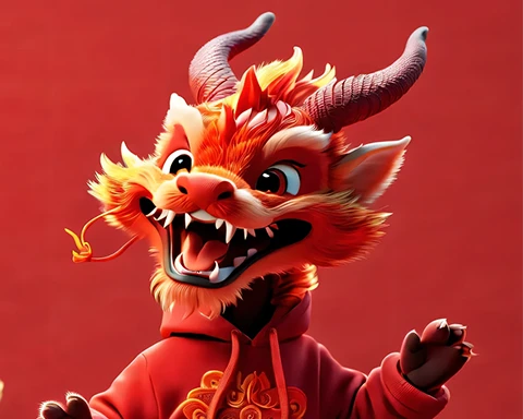 “龙行大运”微信红包--气泡挂件（二）