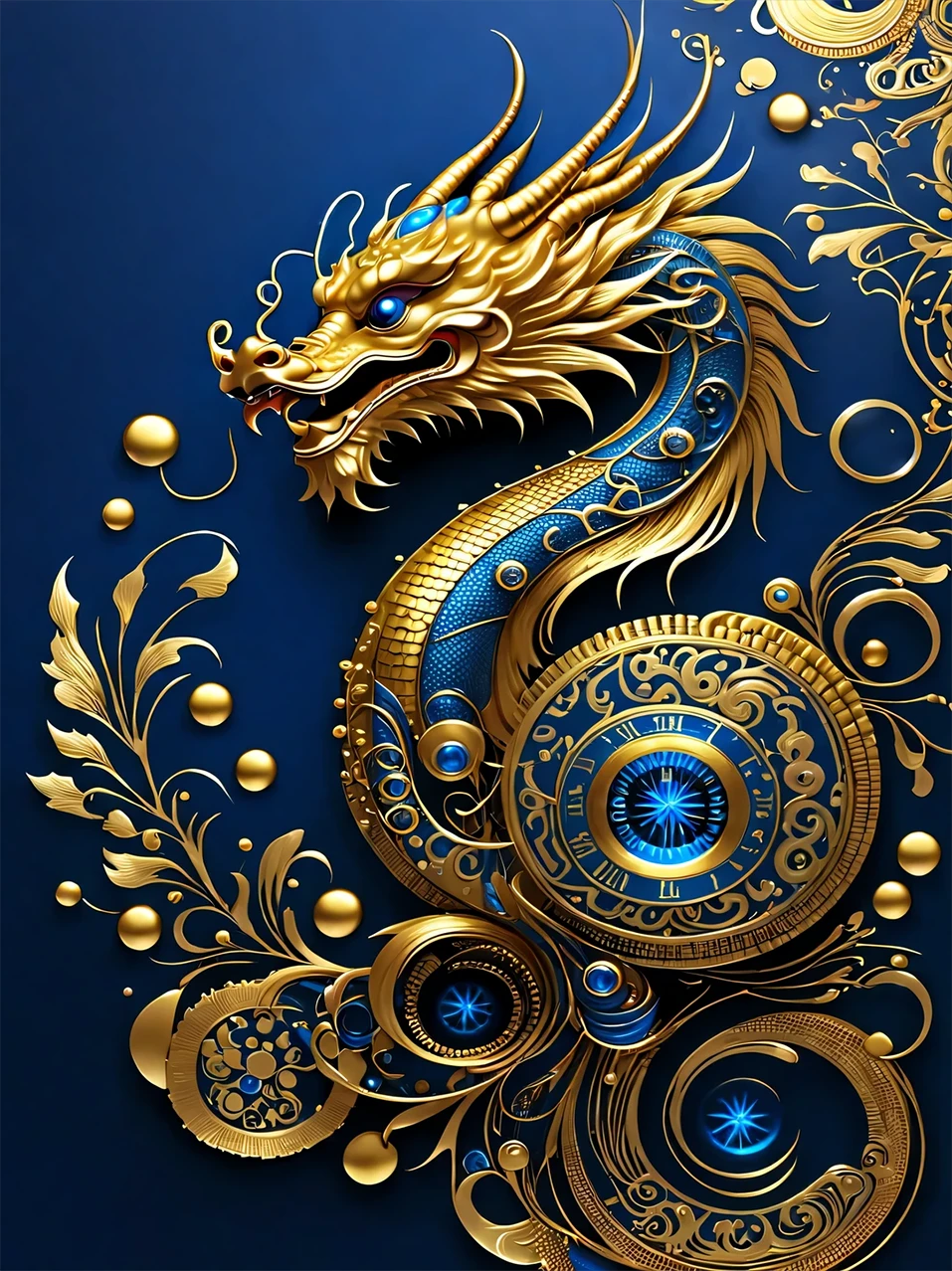 “龙行大运”微信红包--封面（一）