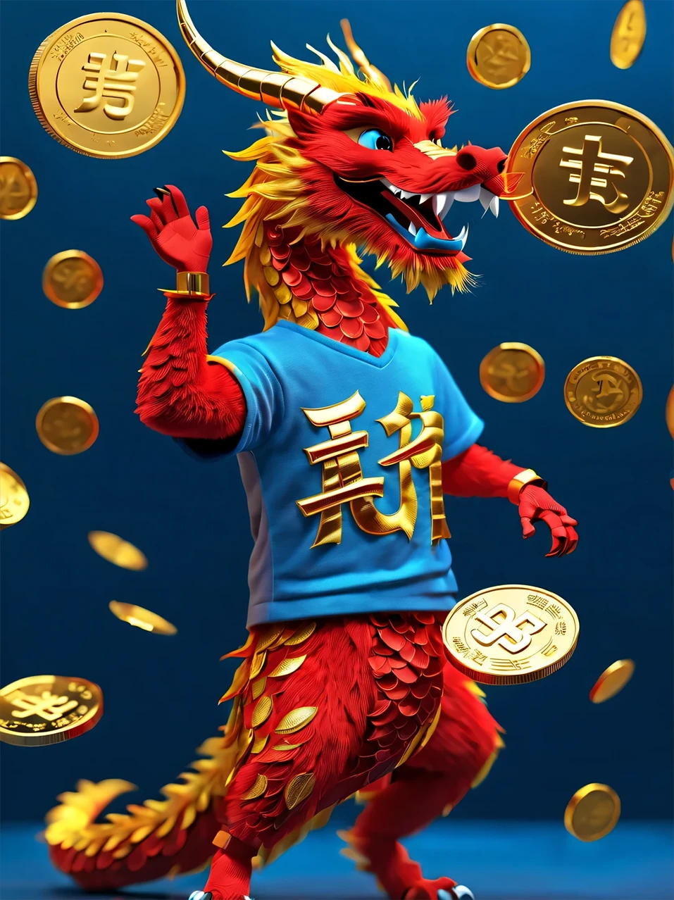 “龙行大运”微信红包--封面（一）