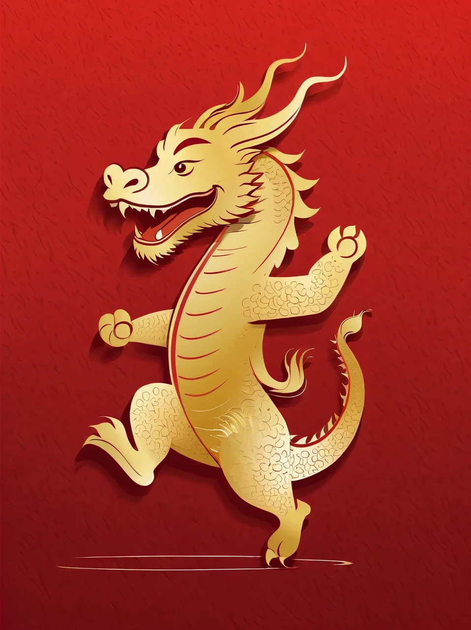 “龙行大运”微信红包--封面（一）