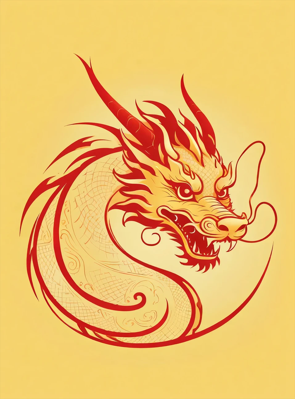 “龙行大运”微信红包--封面（一）